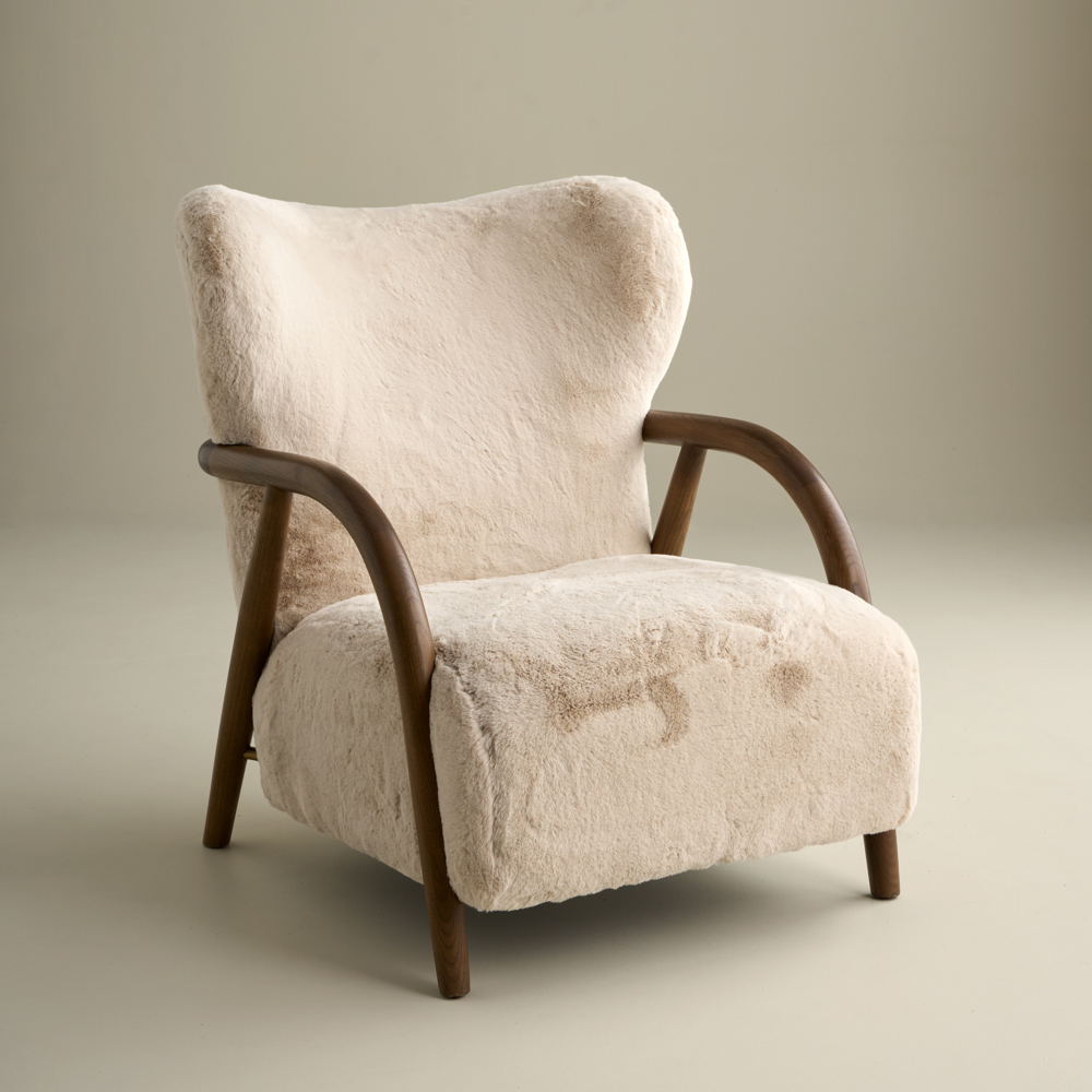 Kiko Accent Chair, Natural